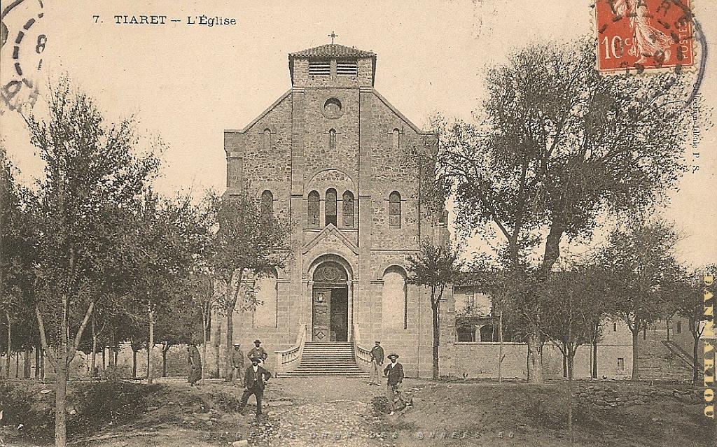 TIARET L EGLISE VERS 1907.JPG